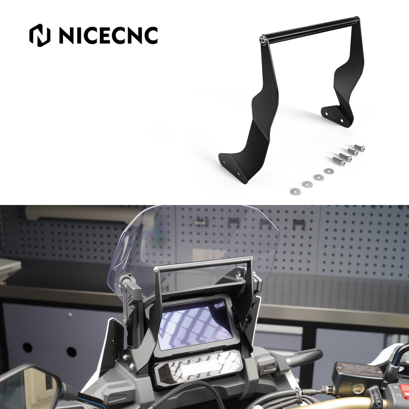 Exhaust Pipe Expander - Soporte de Navegación NICECNC para Honda