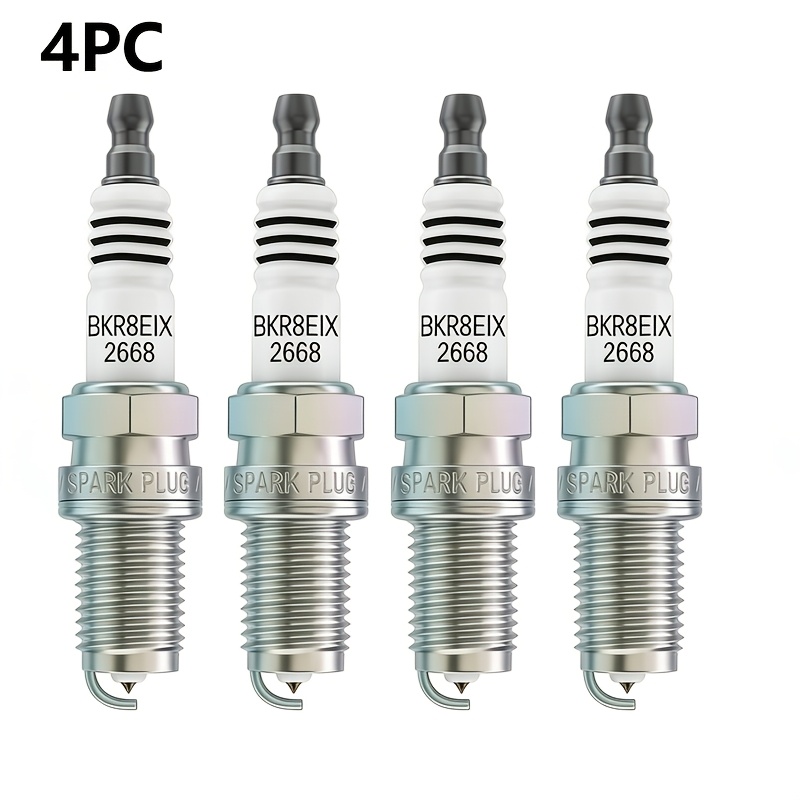 Spark Plug Socket Set - Juego de 4 bujías BKR8EIX 2668,