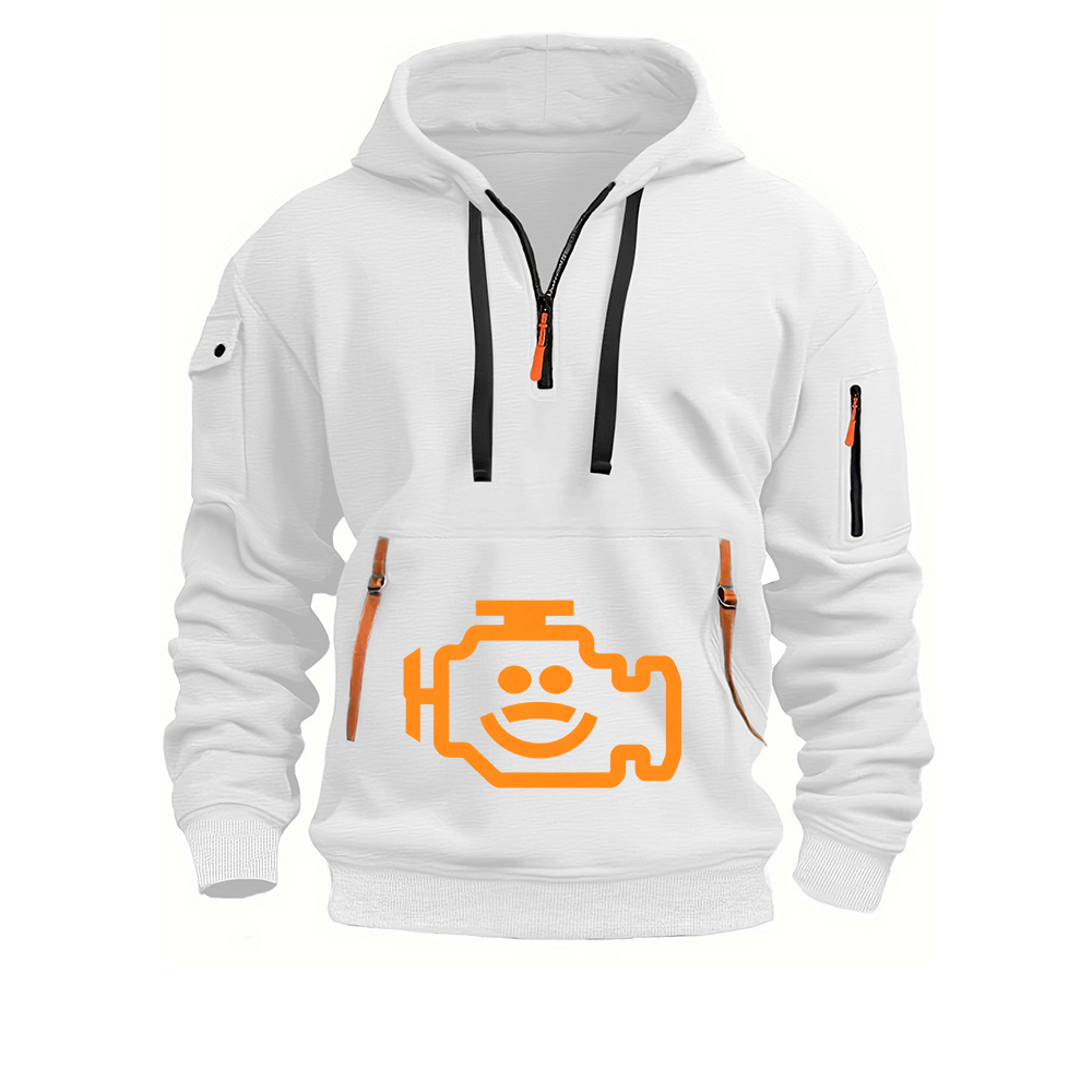 Auto Repair Shop Logo - Sudadera con capucha para hombre, estilo