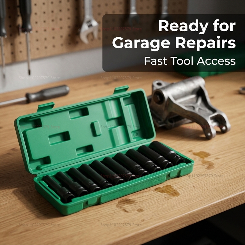 Spark Plug Socket Set - Juego de 10 Llaves de Tubo