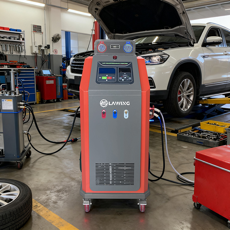 Coolant Flush Machine - Máquina de Carga de Gas para