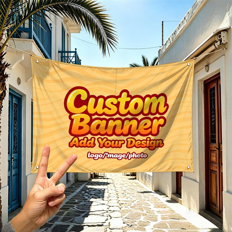 Auto Repair Shop Logo - Banderas personalizadas adecuadas para logotipos personalizados,