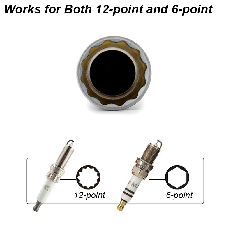 Adaptador de llave de tubo par - Spark Plug Socket Set reseña y precio