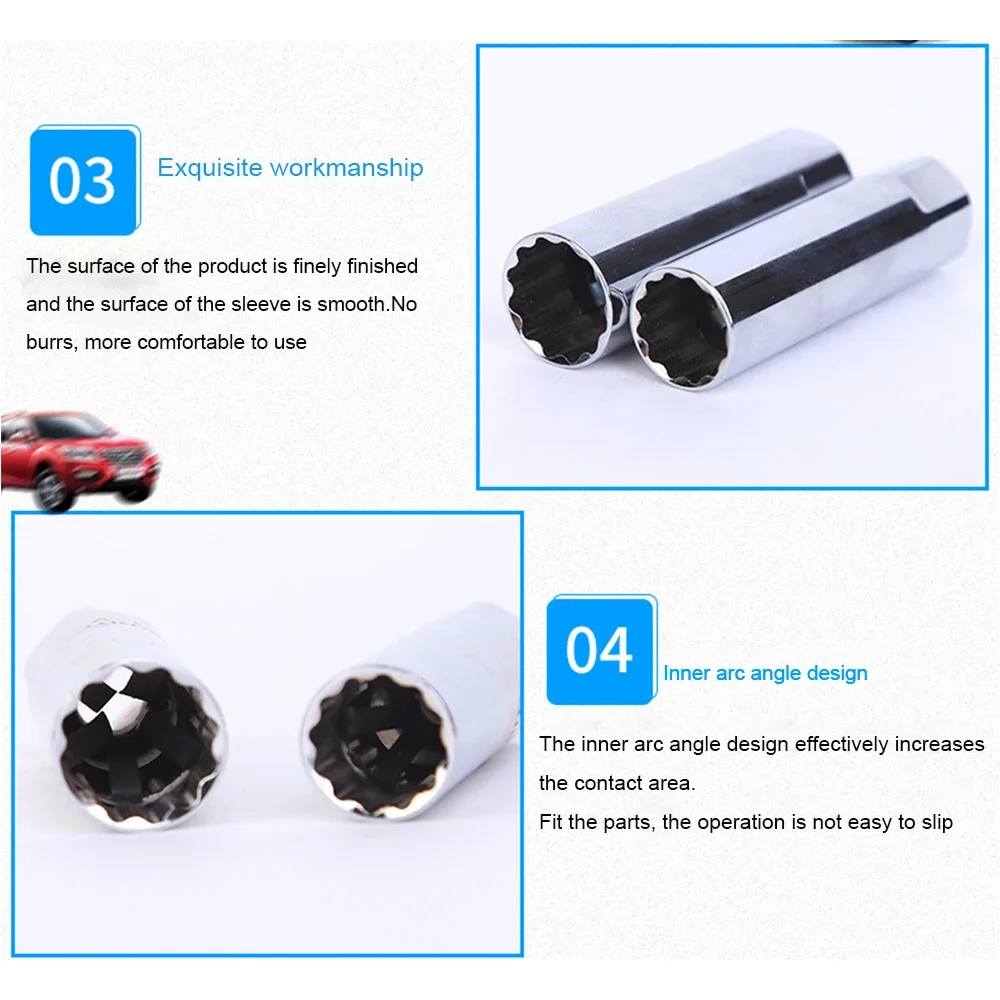 Herramienta Universal de extra - Spark Plug Socket Set reseña y precio