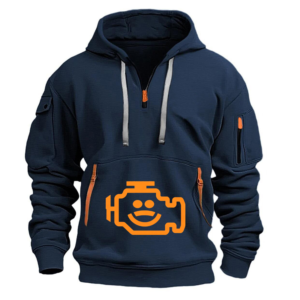 Sudadera con capucha para homb - Auto Repair Shop Logo reseña y precio