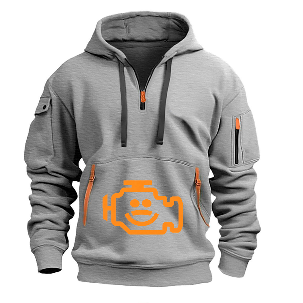 Sudadera con capucha para homb - Auto Repair Shop Logo reseña y precio