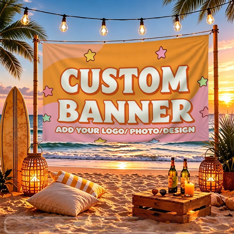 Banderas personalizadas adecua - Auto Repair Shop Logo reseña y precio