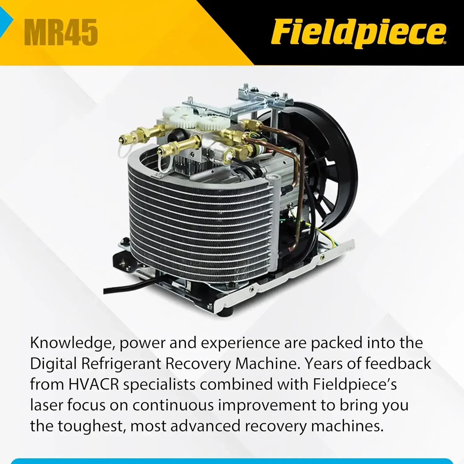 Fieldpiece - MR45 Máquina de R - Coolant Flush Machine reseña y precio