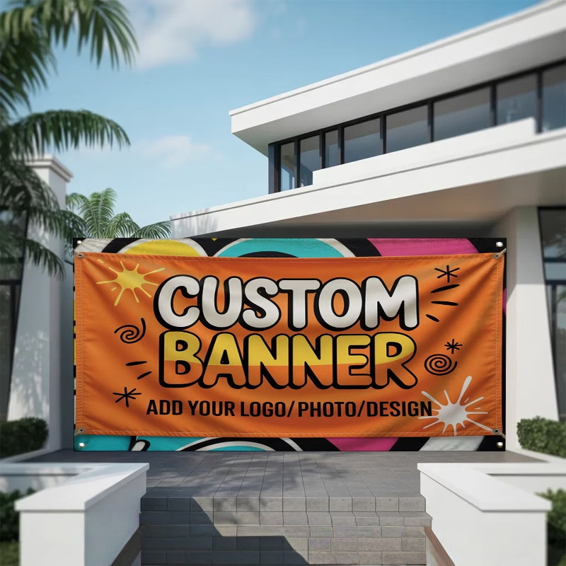 Banderas Personalizadas Adecua - Auto Repair Shop Logo reseña y precio